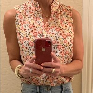 Loft floral top